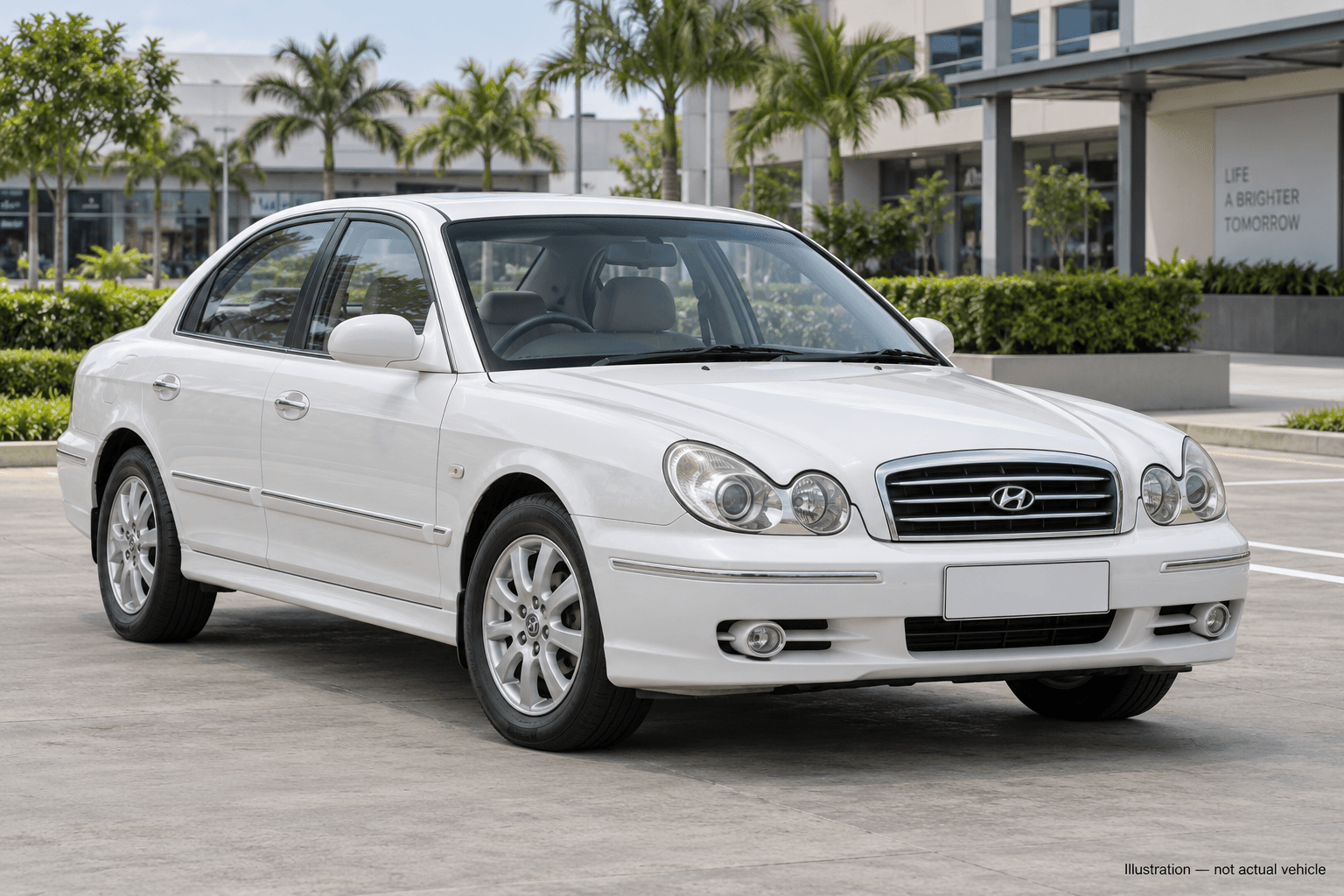 Illustrative image · not the actual vehicle: 2003 Hyundai Sonata 2.4L