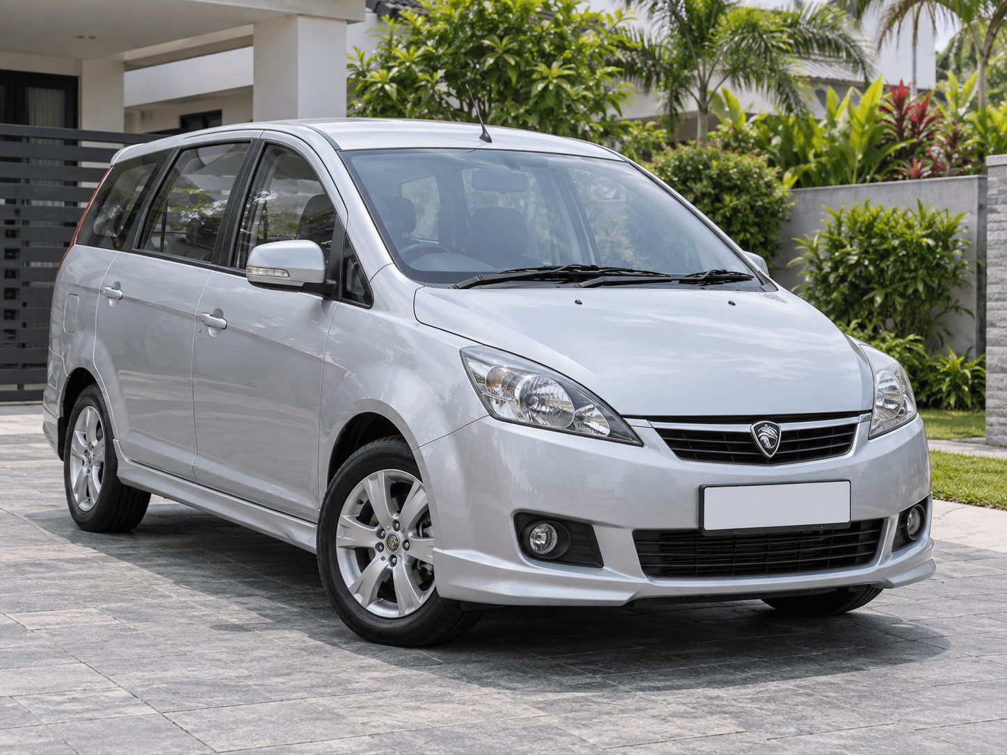 Imej ilustrasi · bukan kenderaan sebenar: 2013 Proton Exora
