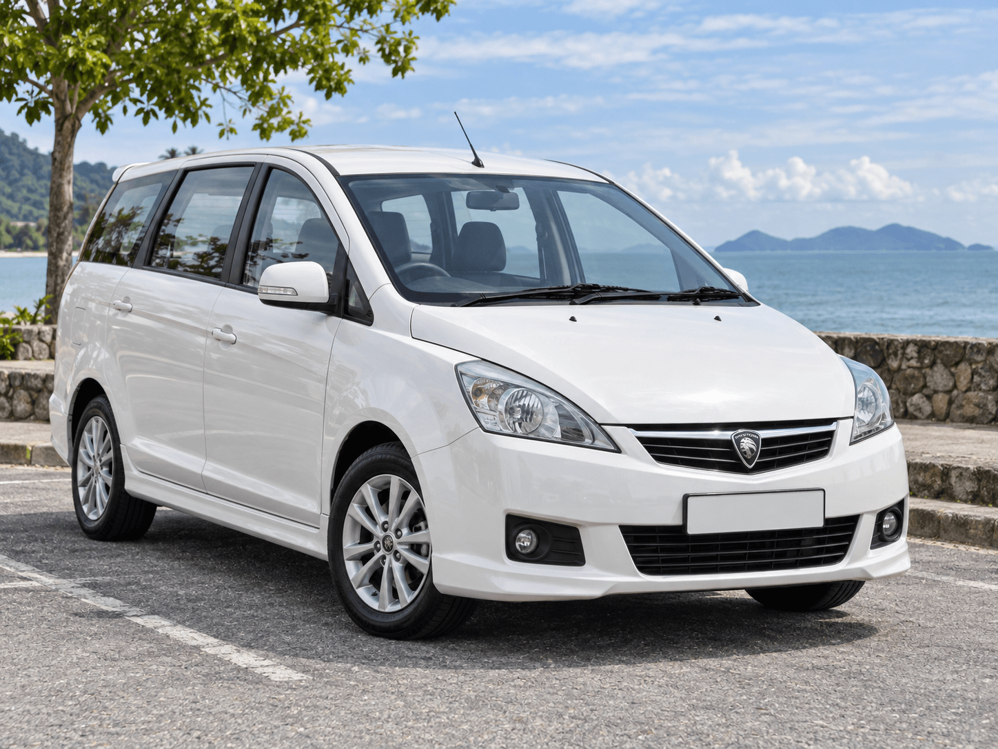 Illustrative image · not the actual vehicle: 2014 Proton Exora
