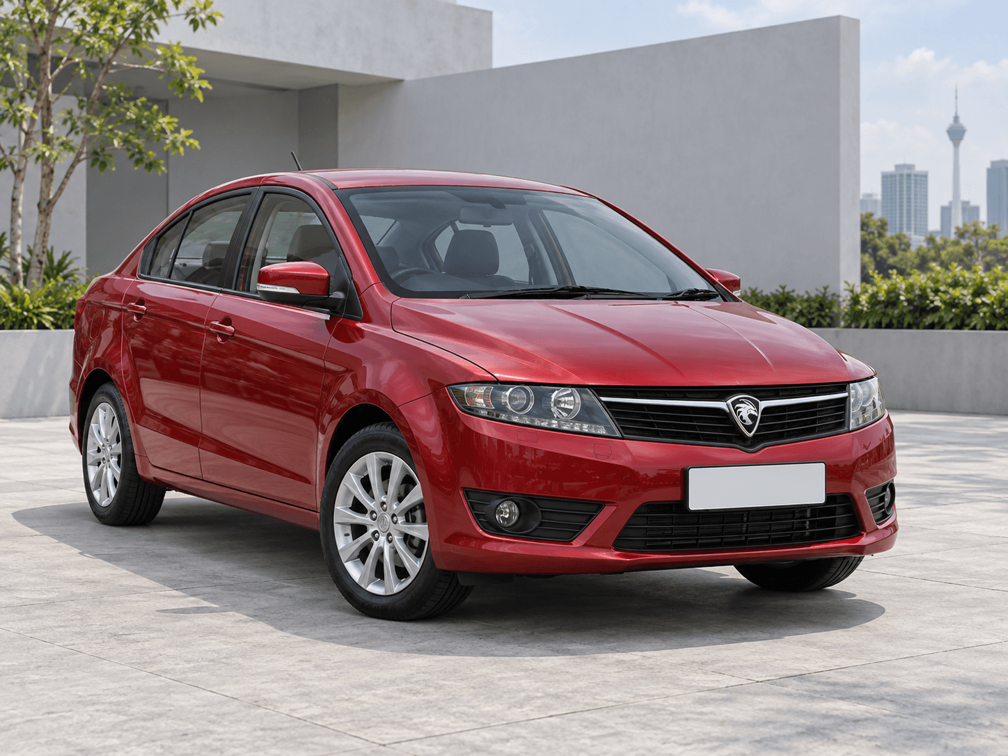 Illustrative image · not the actual vehicle: 2016 Proton Preve